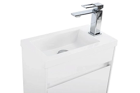 Фото Тумба под раковину BelBagno Pietra Mini 40 L подвесная, bianco lucido