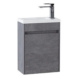 Фото Тумба под раковину BelBagno Pietra Mini 40 L подвесная, stucco cemento