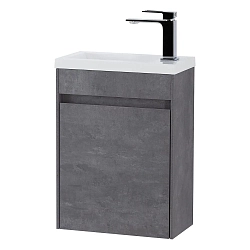 Фото Тумба под раковину BelBagno Pietra Mini 40 L подвесная, stucco cemento