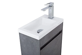 Фото Тумба под раковину BelBagno Pietra Mini 40 L подвесная, stucco cemento