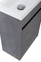 Фото Тумба под раковину BelBagno Pietra Mini 40 L подвесная, stucco cemento