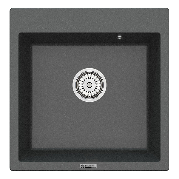 Мойка кухонная Point Арбель 51 PN3001GR графит , изображение 1