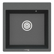 Мойка кухонная Point Арбель 51 PN3001GR графит , изображение 1