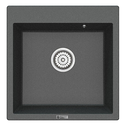 Фото Мойка кухонная Point Арбель 51 PN3001GR графит