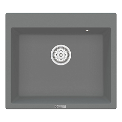 Фото Мойка кухонная Point Бинга 60 PN3003AL серая