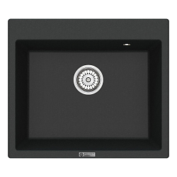 Фото Мойка кухонная Point Бинга 60 PN3003B черная