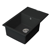 Изображение Мойка кухонная Point Велета 78 PN3002B черная Мойка кухонная Point Велета 78 PN3002B черная , изображение 2
