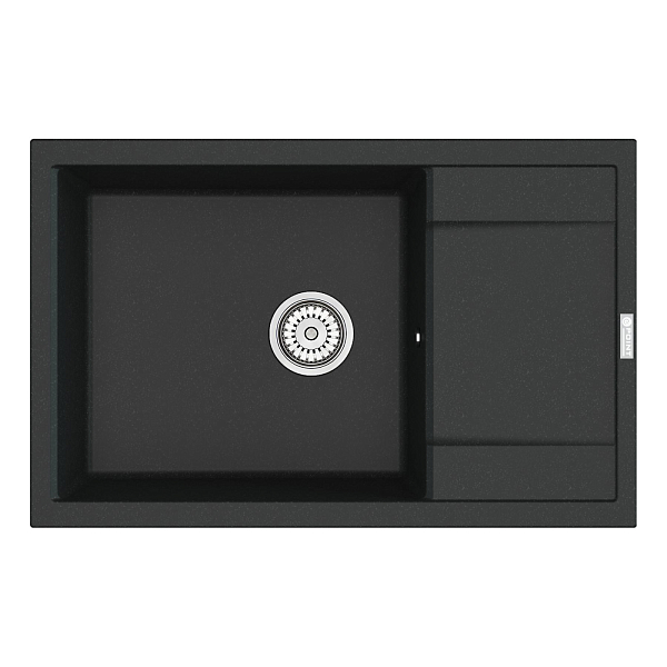 Мойка кухонная Point Велета 78 PN3002B черная , изображение 1