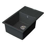 Изображение Мойка кухонная Point Велета 78 PN3002GR графит Мойка кухонная Point Велета 78 PN3002GR графит , изображение 2