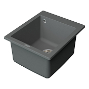 Изображение Мойка кухонная Point Динара 42 PN3004AL серая Мойка кухонная Point Динара 42 PN3004AL серая , изображение 2