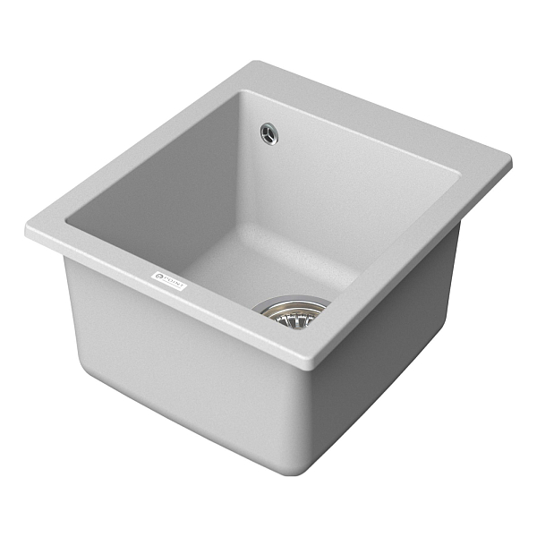 Мойка кухонная Point Динара 42 PN3004W белая , изображение 2