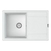 Изображение Мойка кухонная Point Лаура 78 PN3005W белая Мойка кухонная Point Лаура 78 PN3005W белая , изображение 1