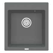 Изображение Мойка кухонная Point Моко 47 PN3006AL серая Мойка кухонная Point Моко 47 PN3006AL серая , изображение 1