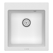 Мойка кухонная Point Моко 47 PN3006W белая , изображение 1