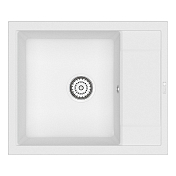 Изображение Мойка кухонная Point Римо 60 PN3010W белая Мойка кухонная Point Римо 60 PN3010W белая , изображение 1