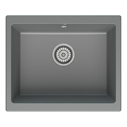 Фото Мойка кухонная Point Сидли 55 PN3007AL серая