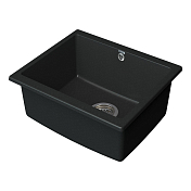 Мойка кухонная Point Сидли 55 PN3007B черная , изображение 2