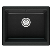 Мойка кухонная Point Сидли 55 PN3007B черная , изображение 1