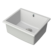 Изображение Мойка кухонная Point Сидли 55 PN3007W белая Мойка кухонная Point Сидли 55 PN3007W белая , изображение 2
