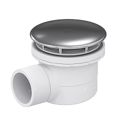 Фото Сифон для поддона RGW Velplex QYD-06 хром