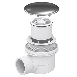 Фото Сифон для поддона RGW Velplex QYD-06 хром