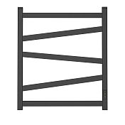 Изображение Полотенцесушитель электрический Point Феникс П5 PN15856B 50x60 черный Полотенцесушитель электрический Point Феникс П5 PN15856B 50x60 черный , изображение 1