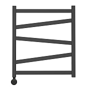 Изображение Полотенцесушитель электрический Point Феникс П5 PN15156BE 50x60 черный Полотенцесушитель электрический Point Феникс П5 PN15156BE 50x60 черный , изображение 2