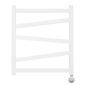 Изображение Полотенцесушитель электрический Point Феникс П5 PN15156WE 50x60 белый Полотенцесушитель электрический Point Феникс П5 PN15156WE 50x60 белый , изображение 1