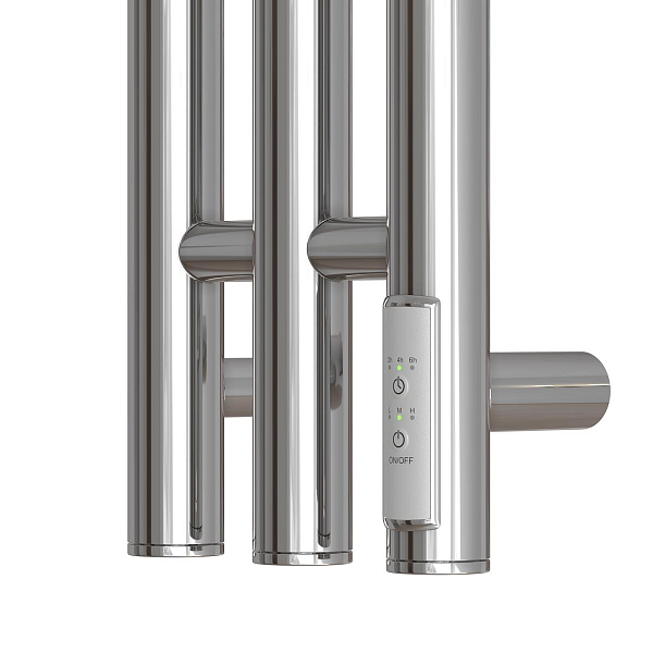 Полотенцесушитель электрический Point Деметра П3 12x120 хром , изображение 4