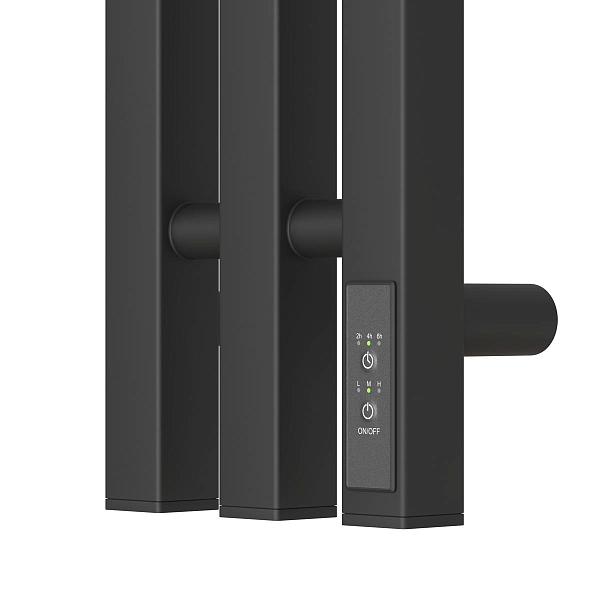 Полотенцесушитель электрический Point Гермес П3 12x120 черный , изображение 3