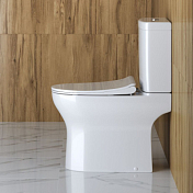 Унитаз-компакт BelBagno Steam безободковый , изображение 11
