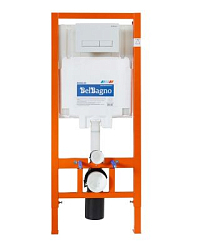 Фото Кнопка смыва BelBagno Marmi BB009-MR-BIANCO белый