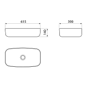 Изображение Раковина Point Веста PN43702WB 62 см Раковина Point Веста PN43702WB 62 см , изображение 4
