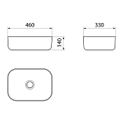 Раковина Point Венера PN43073WB 46 см , изображение 4