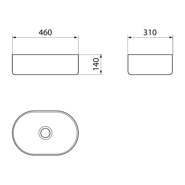 Раковина Point Виктория PN43062 46 см , изображение 5