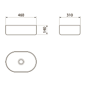 Раковина Point Виктория PN43062 46 см , изображение 5