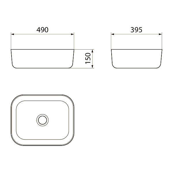 Раковина Point Афина PN43041 50 см , изображение 5