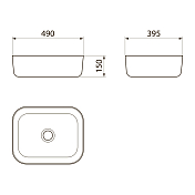 Раковина Point Афина PN43041 50 см , изображение 5