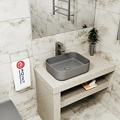 Раковина Point Меркурий PN43832GM 50 см , изображение 3