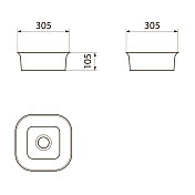 Раковина Point Ника PN43081 31 см , изображение 5