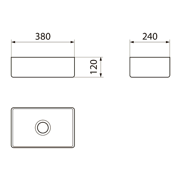 Раковина Point Аврора PN43102 38 см , изображение 5