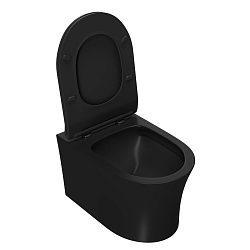 Фото Комплект Point Вега 879235pKA00+PN41711BM (унитаз с инсталляцией, сиденье с микролифтом, клавиша Karisma хром)