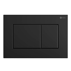Фото Комплект Point Меркурий PN48026BM (унитаз с инсталляцией, сиденье с микролифтом, клавиша Point Ника черная матовая)