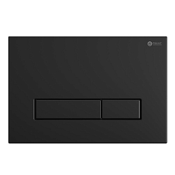 Фото Комплект Point Афина PN48055BM (унитаз с инсталляцией, сиденье с микролифтом, клавиша Point Меркурий черная матовая)