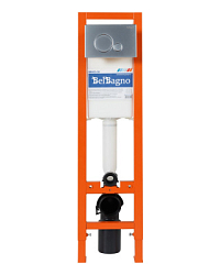 Фото Кнопка смыва BelBagno Sfera BB016-SR-CHROME.M хром