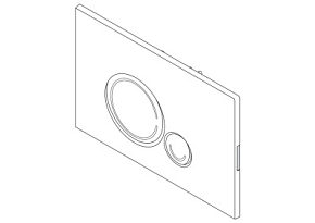 Фото Кнопка смыва BelBagno Sfera BB016-SR-CHROME.M хром