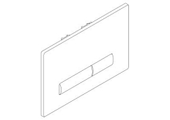 Кнопка смыва BelBagno Genova BB019-GV-CHROME хром , изображение 2