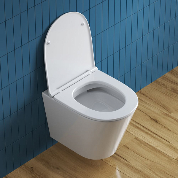 Унитаз подвесной BelBagno Tre безободковый , изображение 11