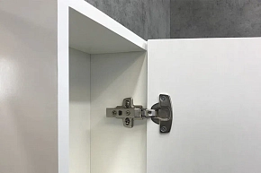 Фото Зеркало-шкаф Comforty Амстердам 75 белый