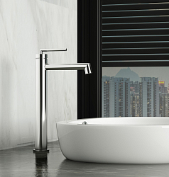 Фото Смеситель BelBagno Acqua ACQUA-LMC-CRM для раковины